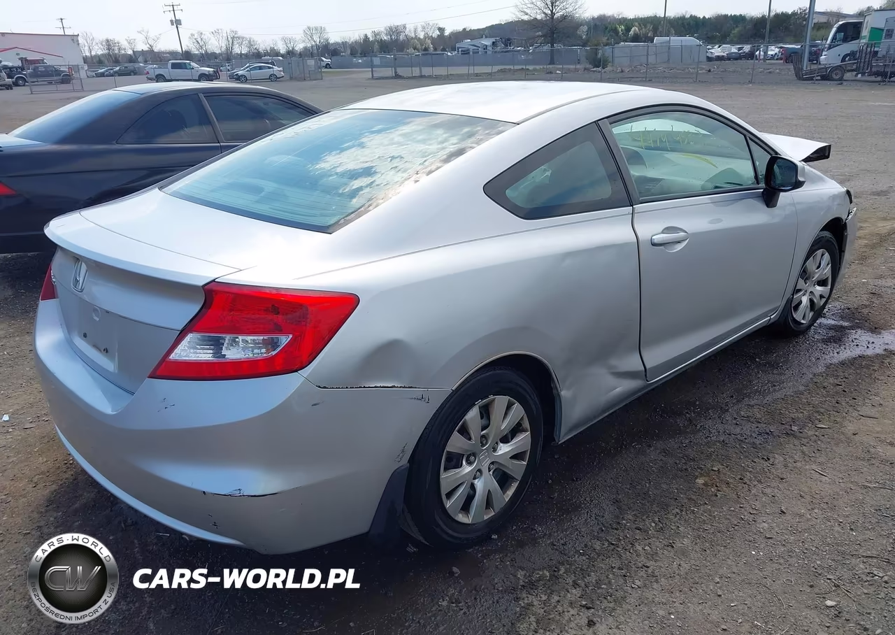 2012 Honda Civic Lx VIN:2HGFG3B56CH538106 - 4