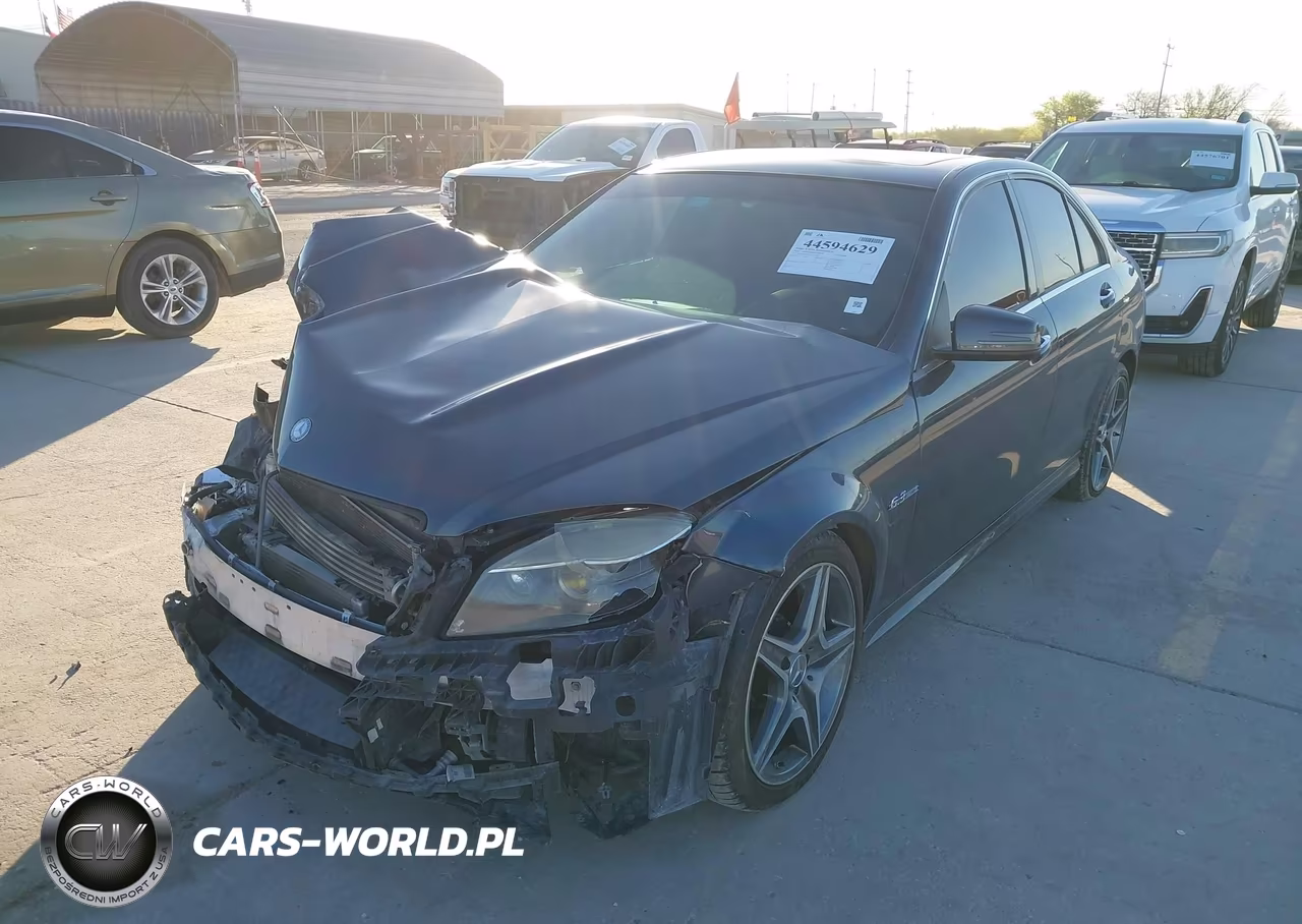 2010 Mercedes-Benz C 63 Amg VIN:WDDGF7HB3AF415541 - 2