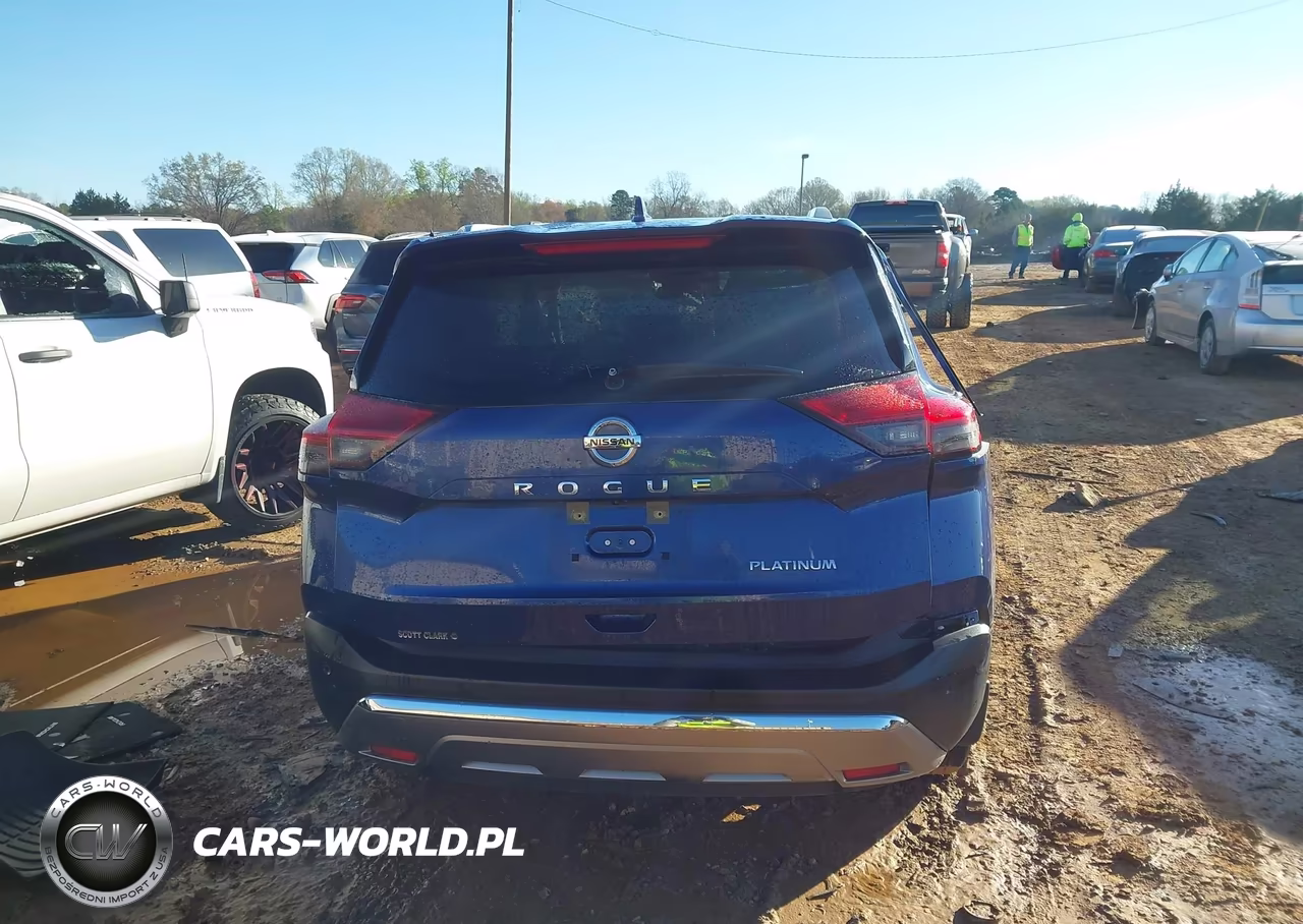 2021 Nissan Rogue Platinum Fwd VIN:JN8AT3DC7MW107359 - 17