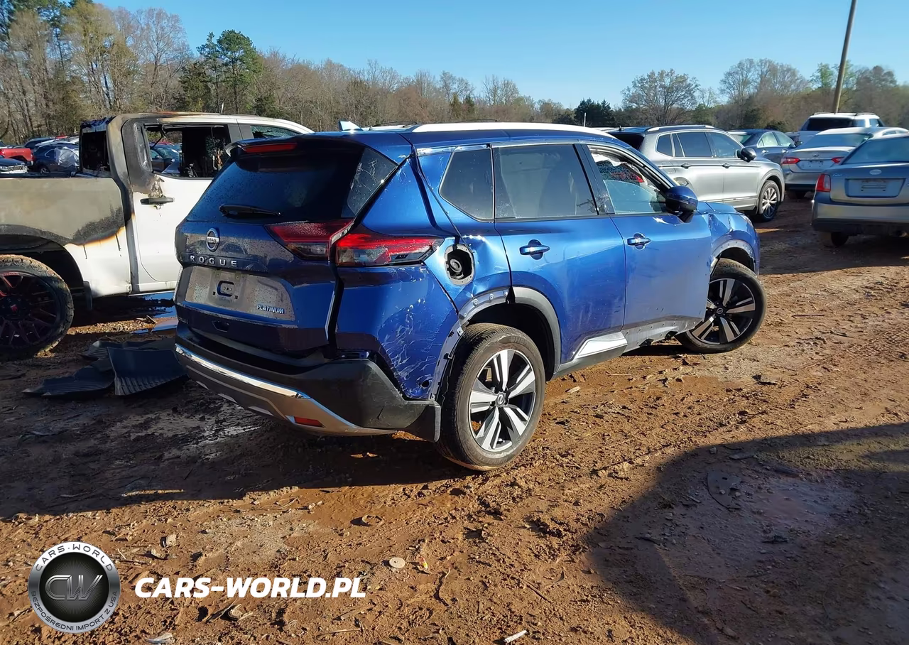 2021 Nissan Rogue Platinum Fwd VIN:JN8AT3DC7MW107359 - 4