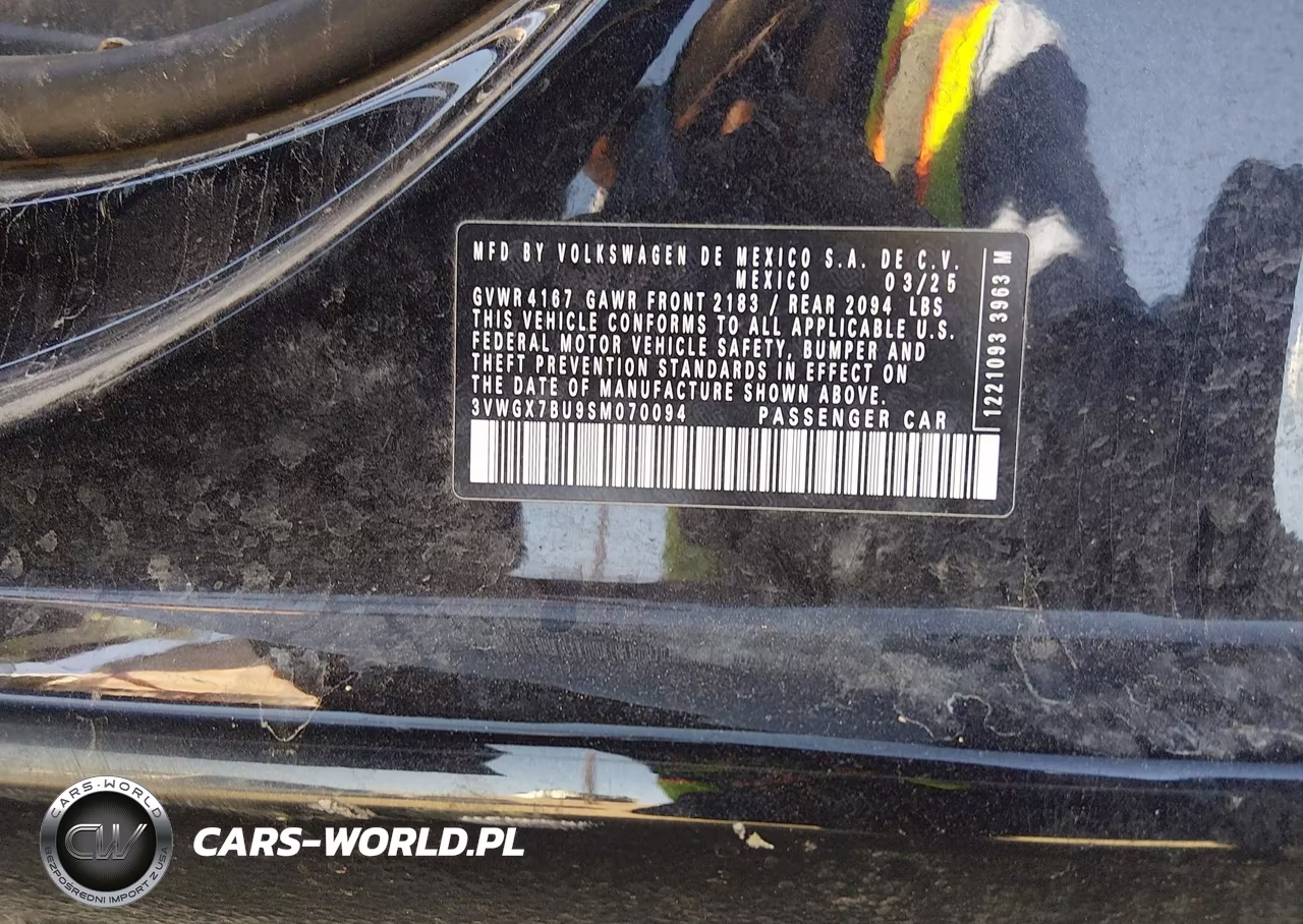 2025 Volkswagen Jetta 1.5T Sel VIN:3VWGX7BU9SM070094 - 9