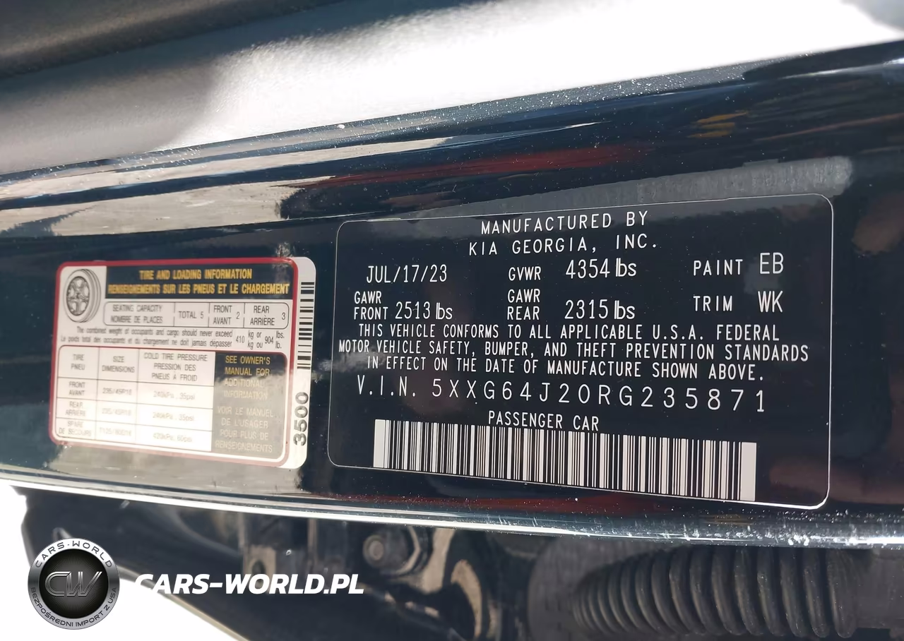 2024 Kia K5 Gt-Line VIN:5XXG64J20RG235871 - 9
