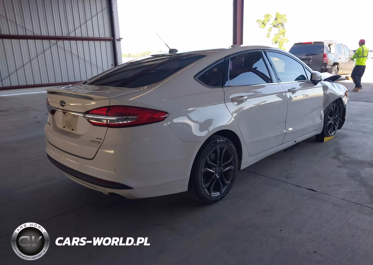 2018 Ford Fusion Se VIN:3FA6P0HD5JR154630 - 4