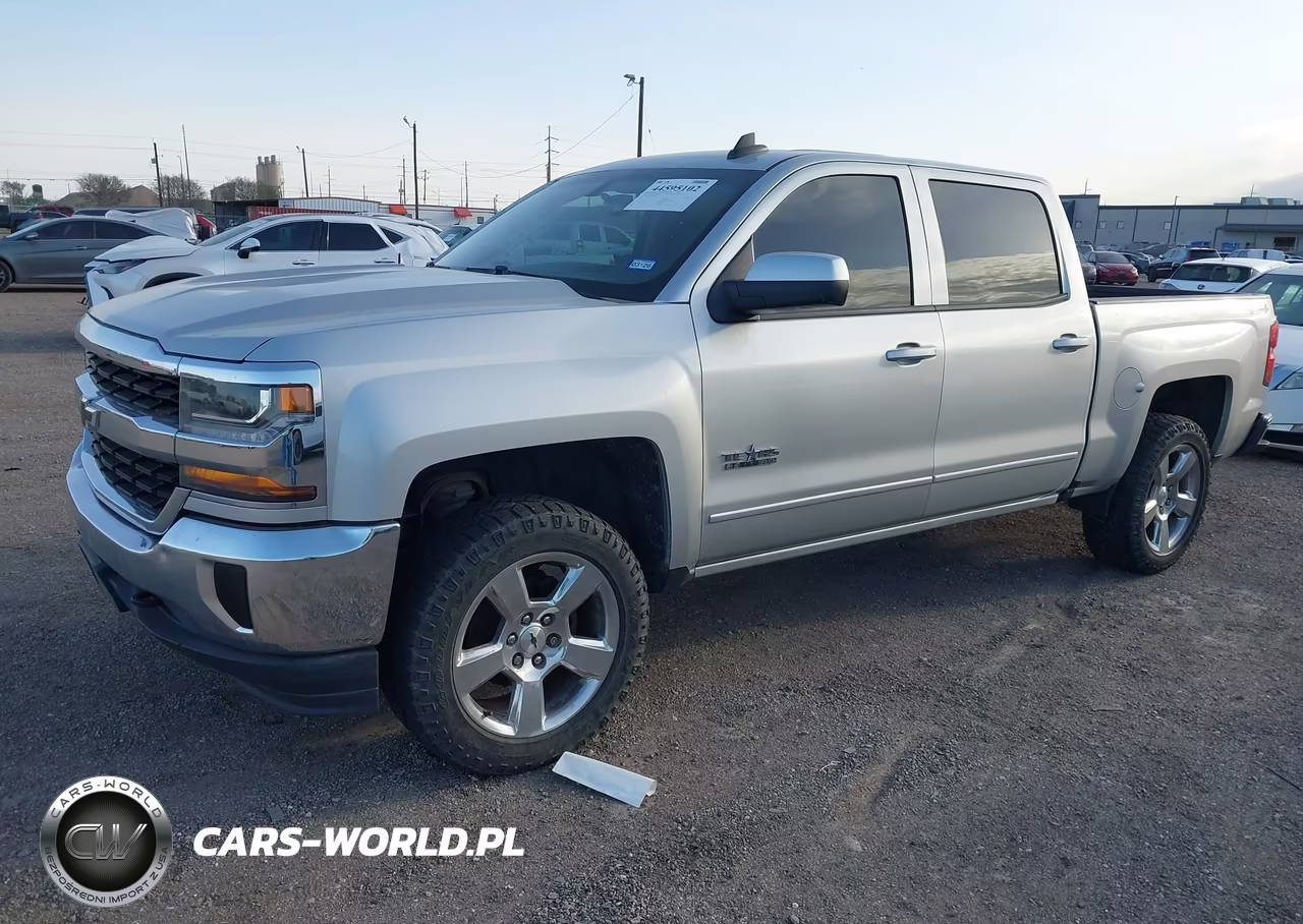2017 Chevrolet Silverado 1500 1Lt VIN:3GCUKREC2HG380193 - 2