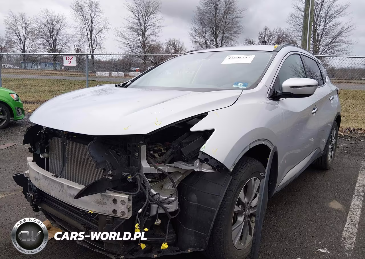 2018 Nissan Murano Sv VIN:5N1AZ2MH9JN137430 - 2