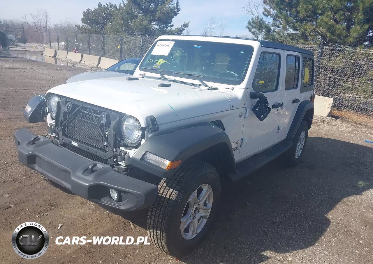2019 Jeep Wrangler Unlimited Sport S 4X4 VIN:1C4HJXDN9KW588978 - 2