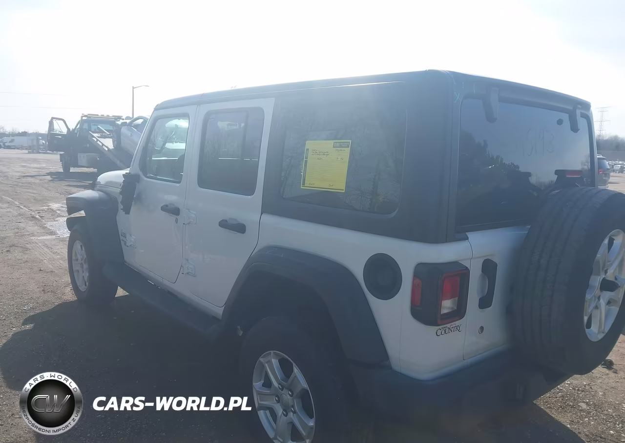 2019 Jeep Wrangler Unlimited Sport S 4X4 VIN:1C4HJXDN9KW588978 - 3