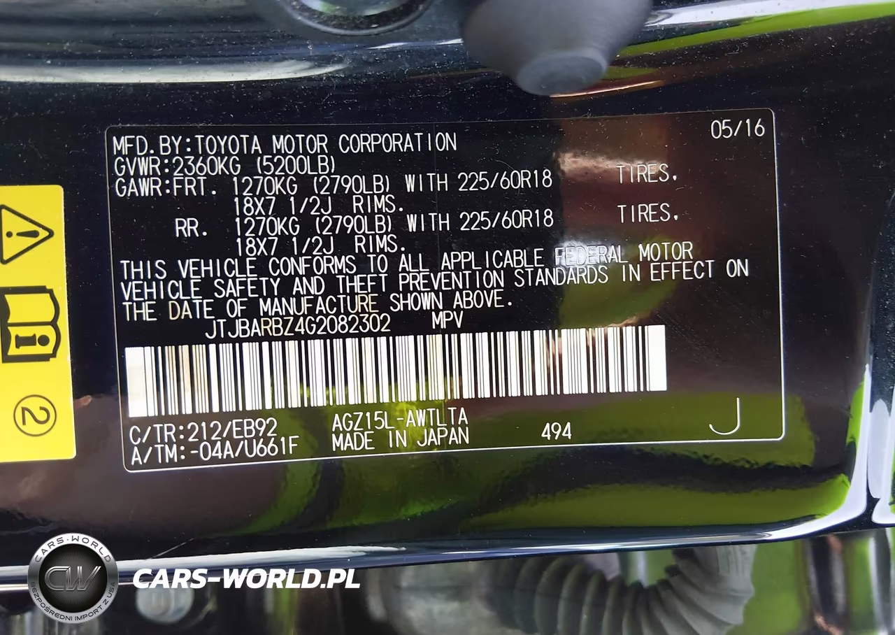 2016 Lexus Nx 200T F Sport VIN:JTJBARBZ4G2082302 - 9