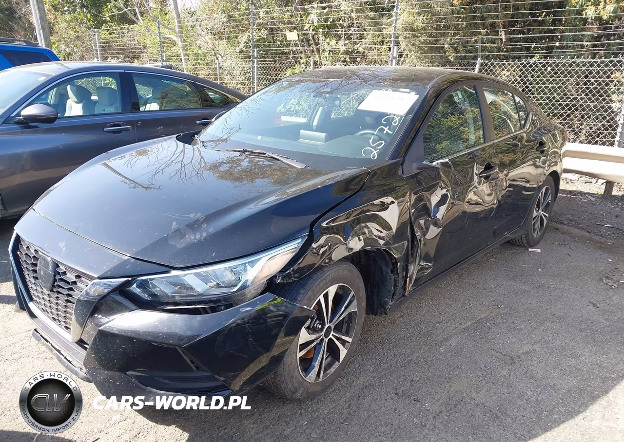 2022 Nissan Sentra Sv Xtronic Cvt VIN:3N1AB8CV0NY257275 - 6