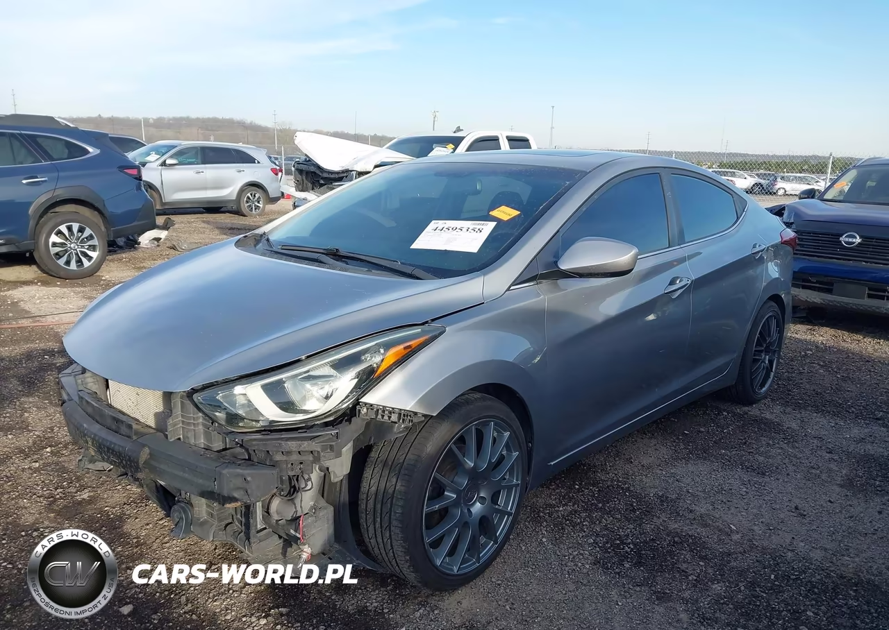 2015 Hyundai Elantra Se (Ulsan Plant) VIN:KMHDH4AE0FU298073 - 2