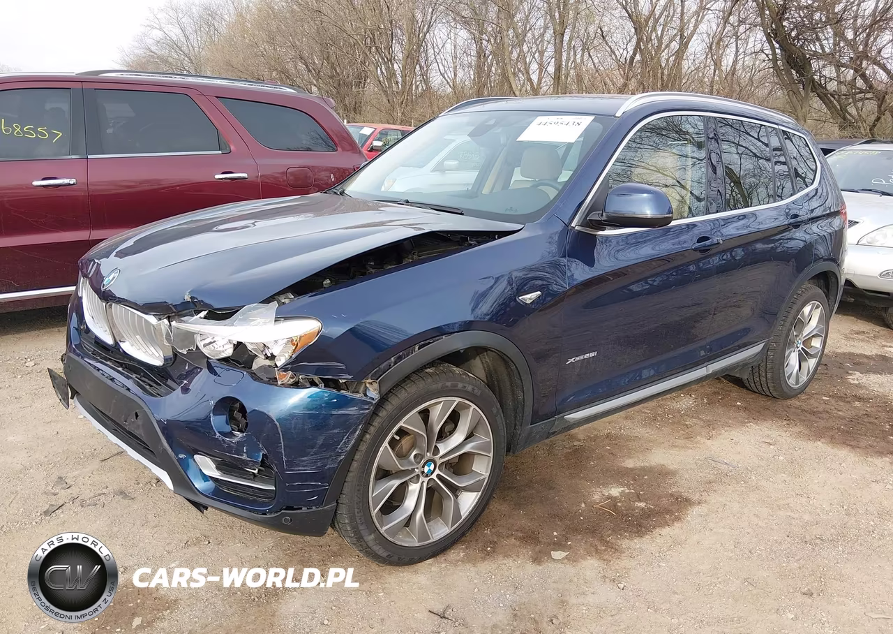 2017 BMW X3 xDrive28I VIN:5UXWX9C31H0W79917 - 2