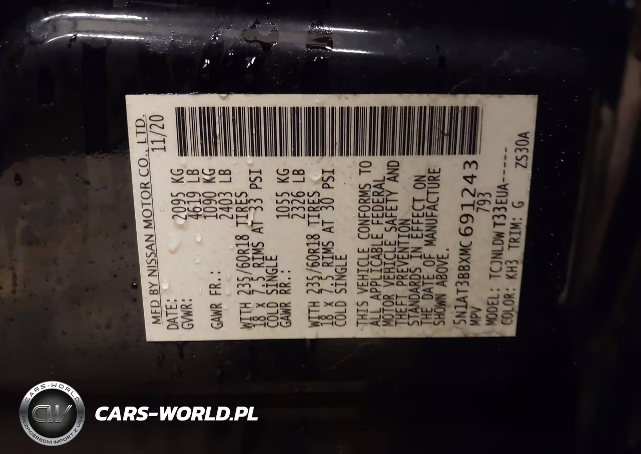 2021 Nissan Rogue Sv Intelligent Awd VIN:5N1AT3BBXMC691243 - 9