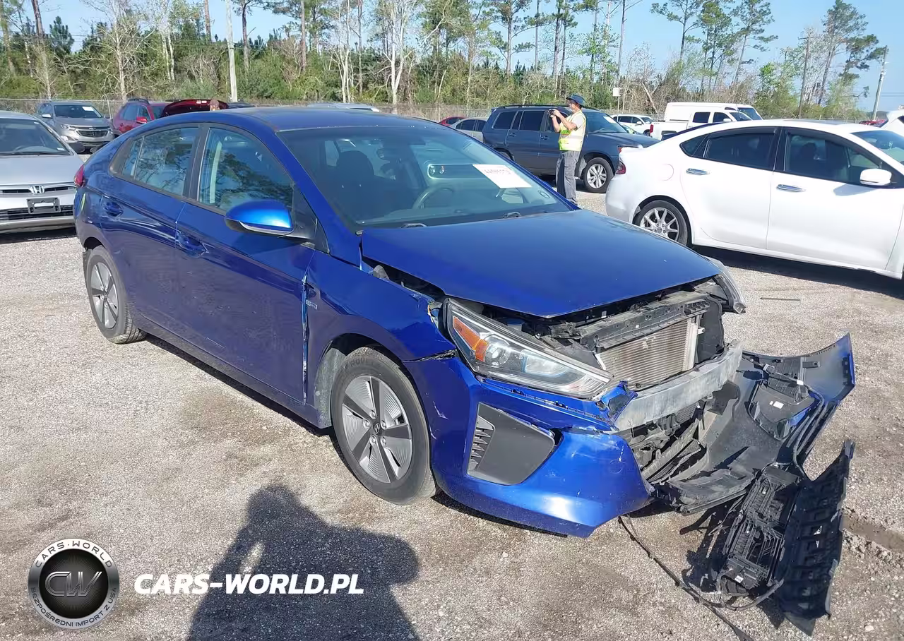 2019 Hyundai Ioniq Hybrid Blue