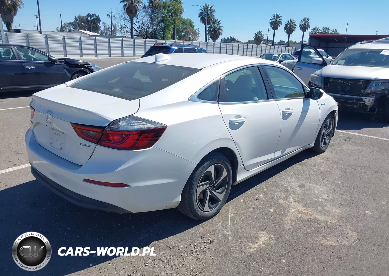 2021 Honda Insight Ex VIN:19XZE4F57ME003638 - 4