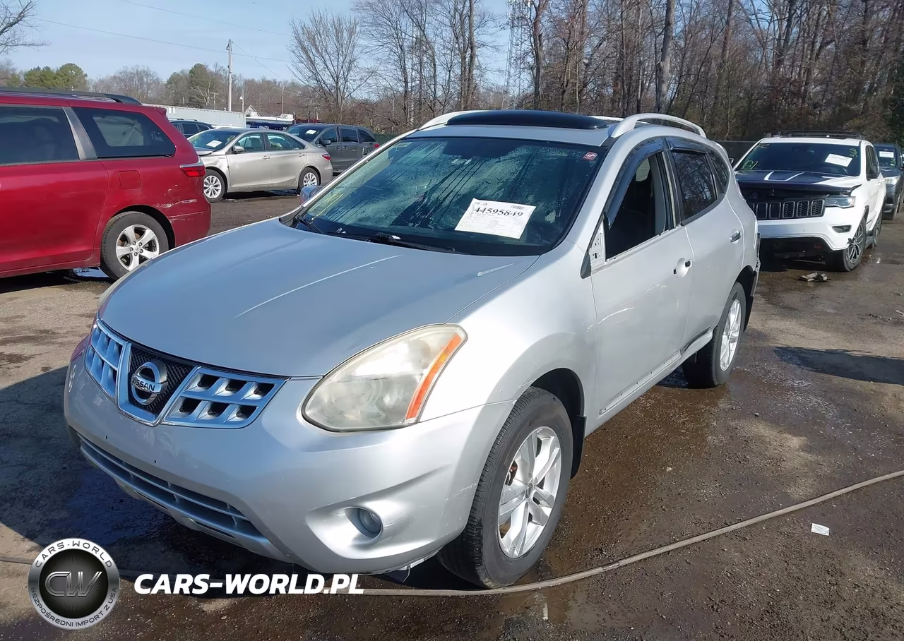 2013 Nissan Rogue Sv VIN:JN8AS5MV6DW137923 - 2