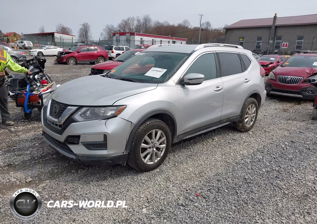 2018 Nissan Rogue Sv VIN:KNMAT2MV4JP542594 - 2