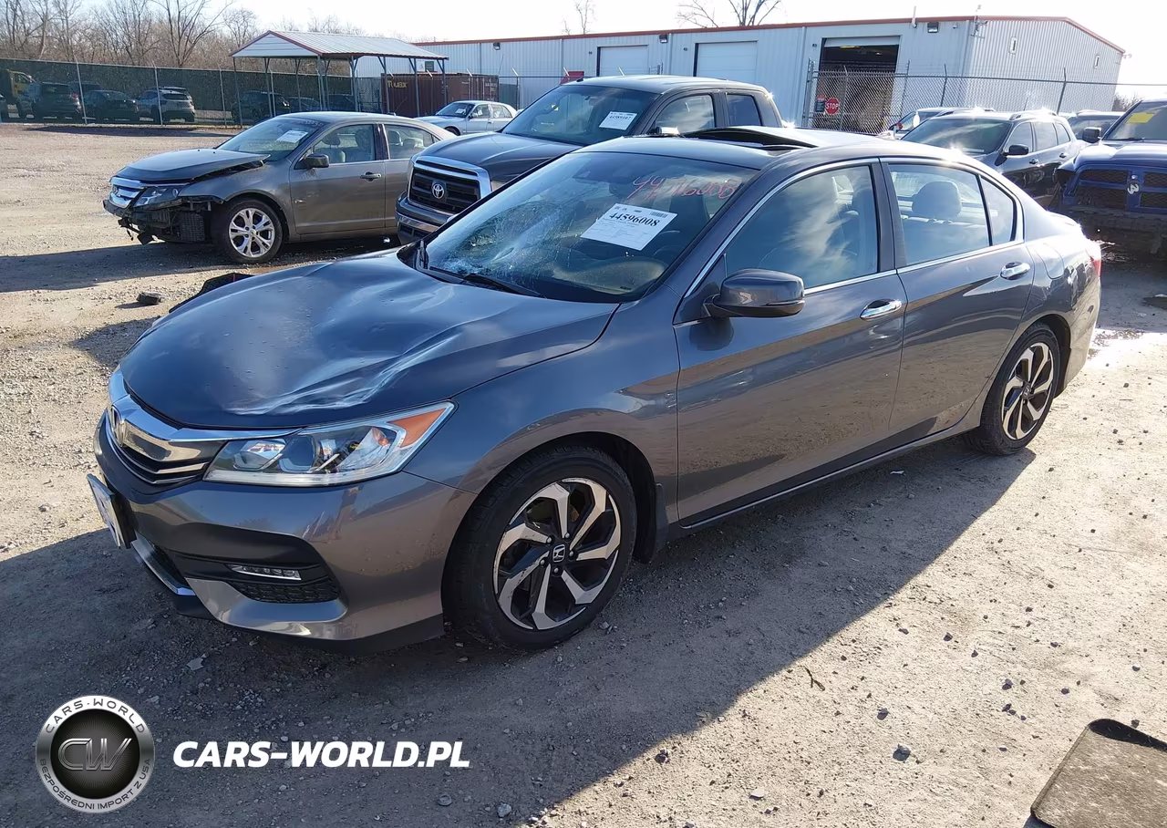 2016 Honda Accord Ex-L VIN:1HGCR2F9XGA236861 - 2