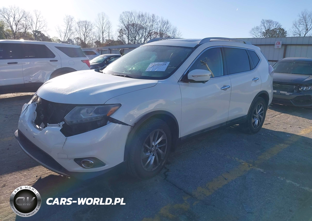 2015 Nissan Rogue Sl VIN:5N1AT2MT8FC772096 - 2