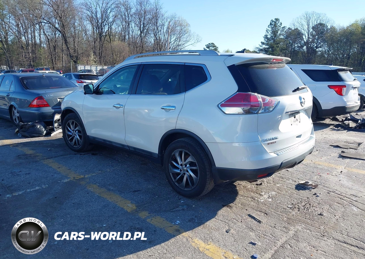 2015 Nissan Rogue Sl VIN:5N1AT2MT8FC772096 - 3