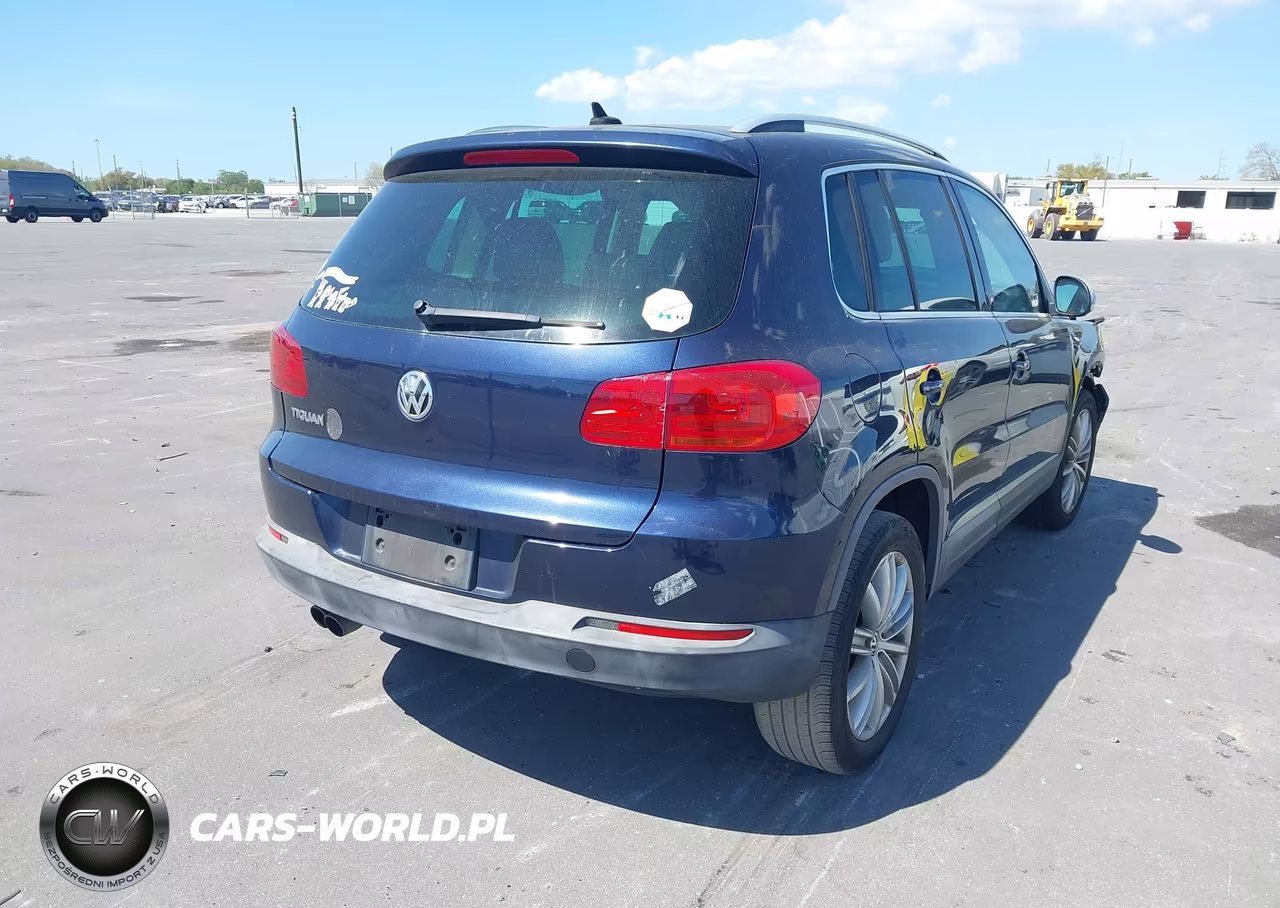 2015 Volkswagen Tiguan Sel VIN:WVGAV7AX6FW501096 - 4