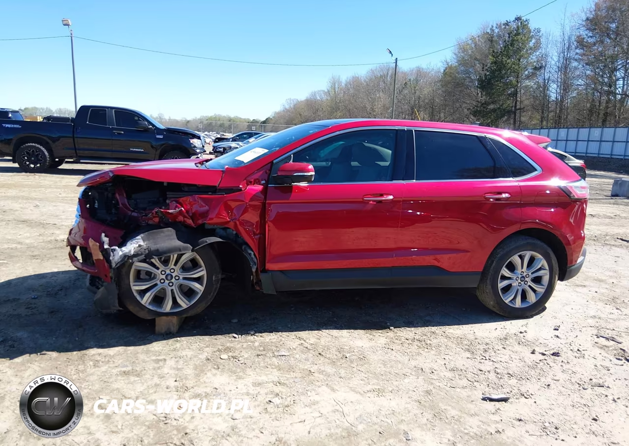 2021 Ford Edge Titanium VIN:2FMPK3K91MBA19629 - 15