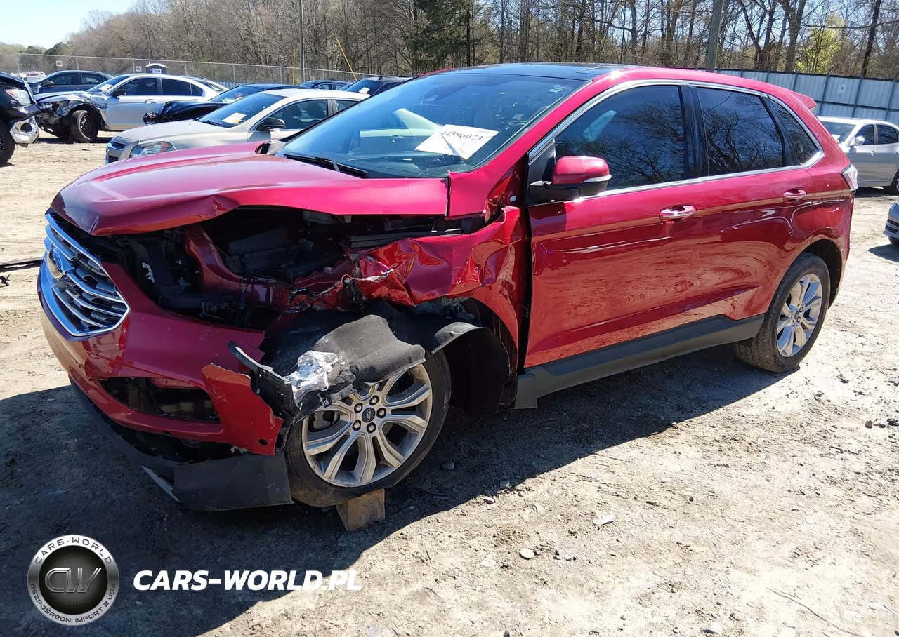 2021 Ford Edge Titanium VIN:2FMPK3K91MBA19629 - 2