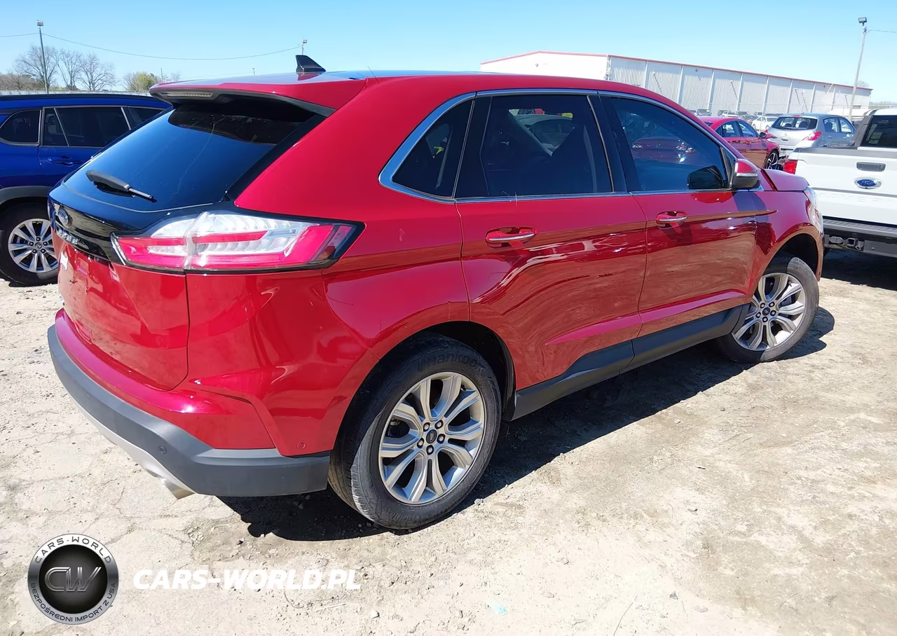 2021 Ford Edge Titanium VIN:2FMPK3K91MBA19629 - 4
