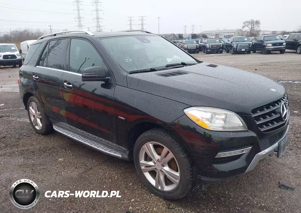 2012 Mercedes-Benz Ml 350 4Matic