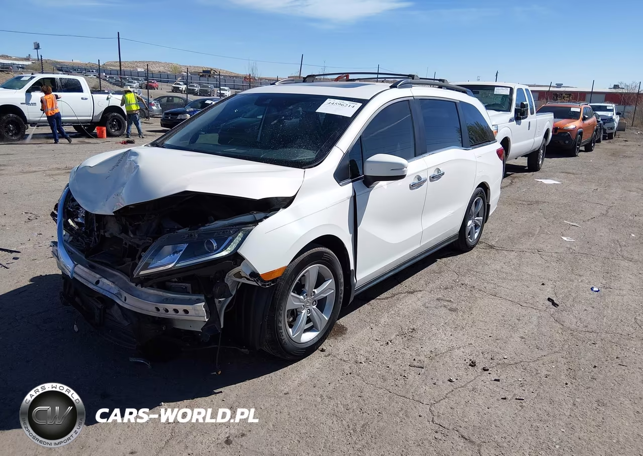 2018 Honda Odyssey Ex-L VIN:5FNRL6H79JB034248 - 2