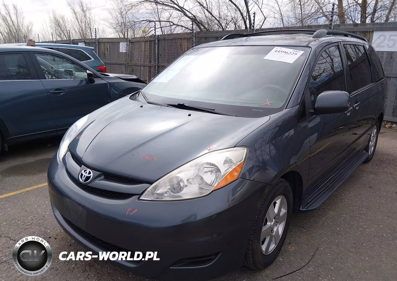 2008 Toyota Sienna Xle VIN:5TDZK22C08S111001 - 2