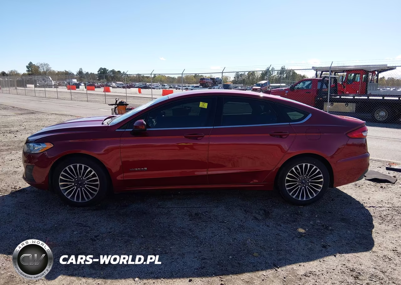 2019 Ford Fusion Hybrid Se VIN:3FA6P0LU9KR205636 - 14