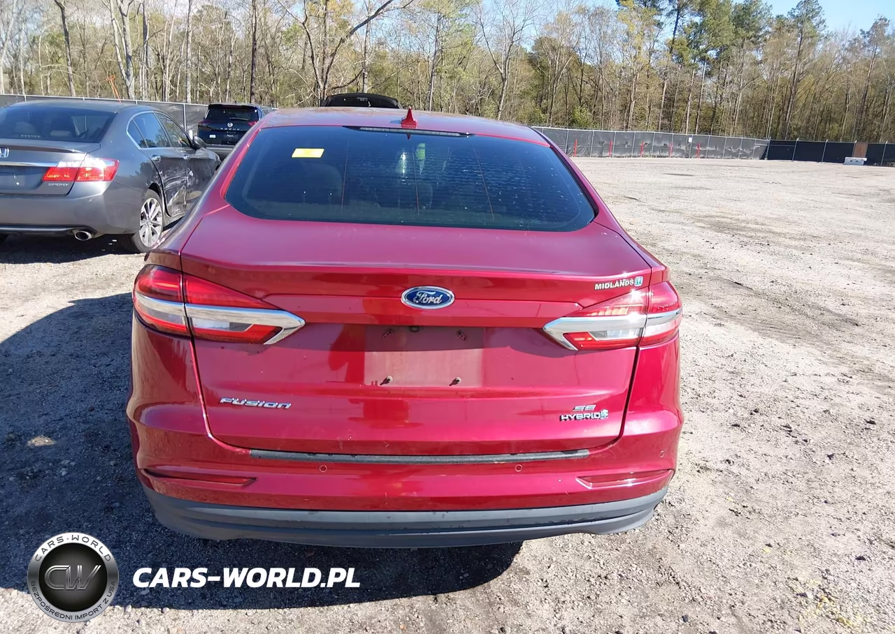 2019 Ford Fusion Hybrid Se VIN:3FA6P0LU9KR205636 - 16