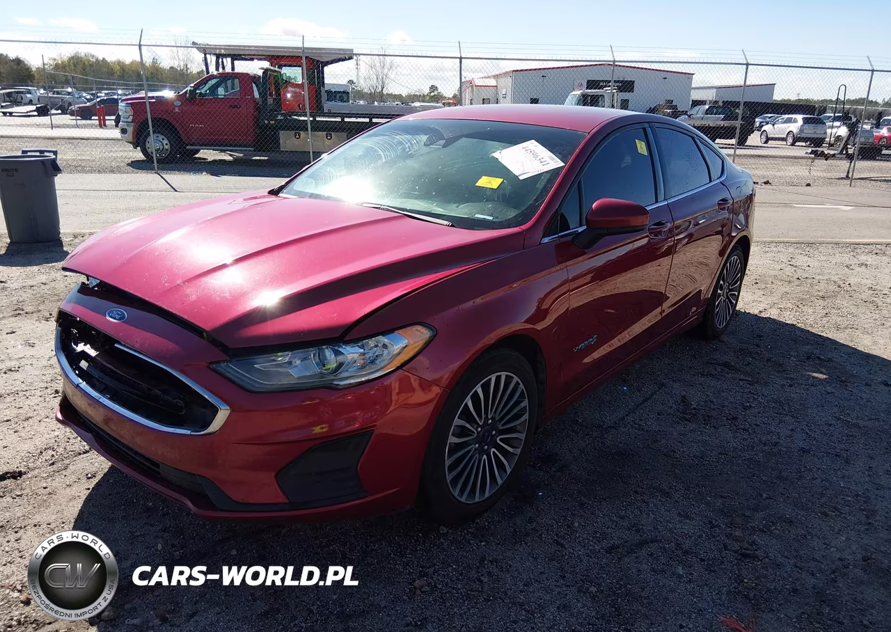 2019 Ford Fusion Hybrid Se VIN:3FA6P0LU9KR205636 - 2