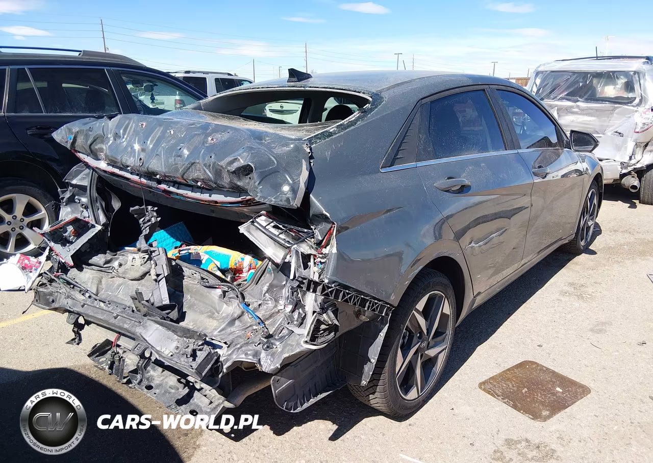 2023 Hyundai Elantra Hybrid Limited VIN:KMHLN4AJ9PU084850 - 4