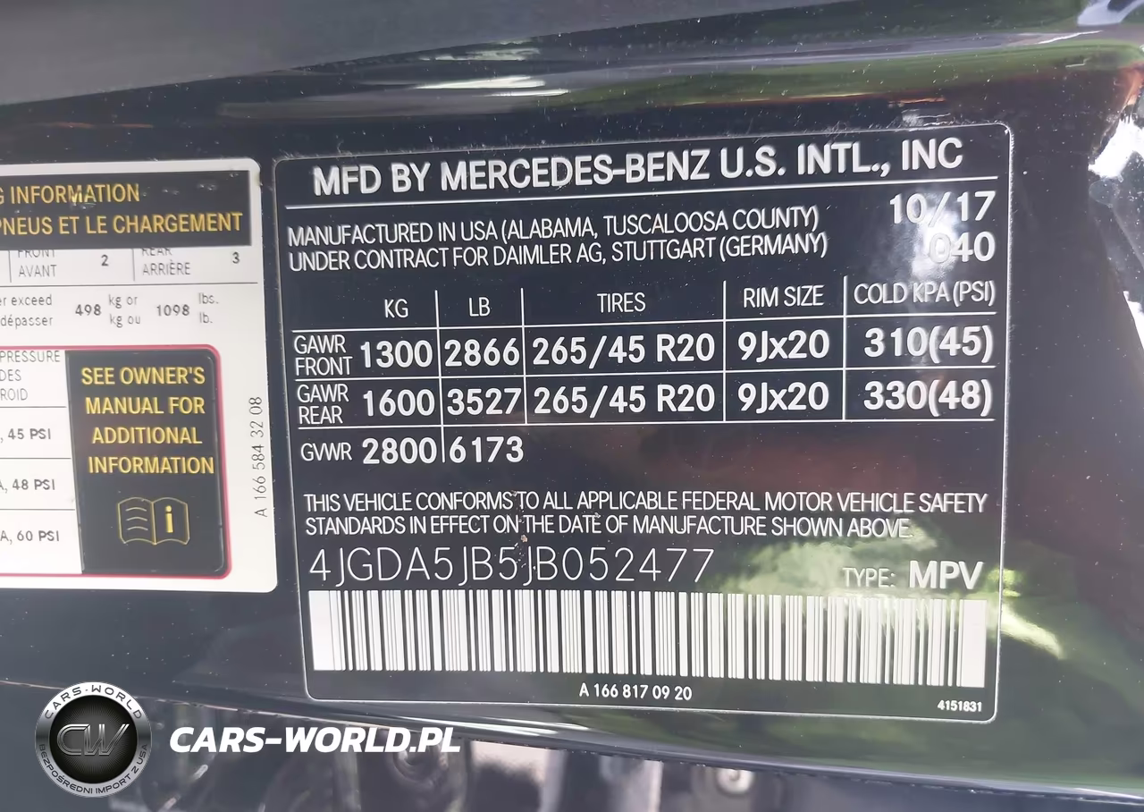 2018 Mercedes-Benz Gle 350 VIN:4JGDA5JB5JB052477 - 9