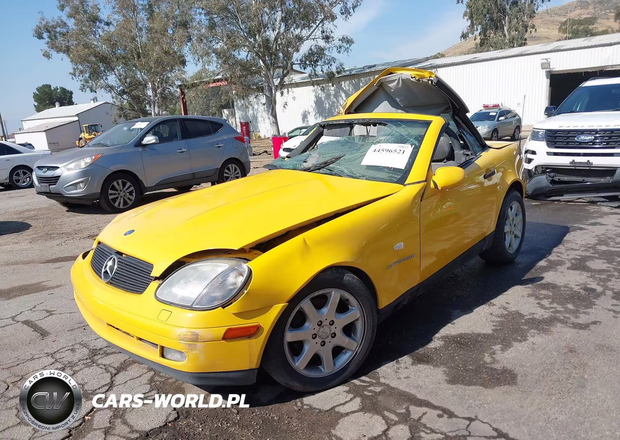 1998 Mercedes-Benz Slk 230 VIN:WDBKK47F5WF078346 - 2