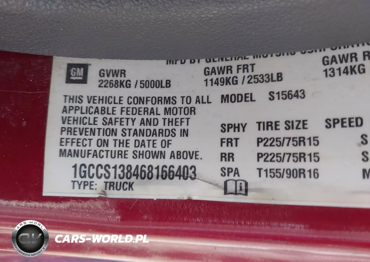 2006 Chevrolet Colorado Lt VIN:1GCCS138468166403 - 9