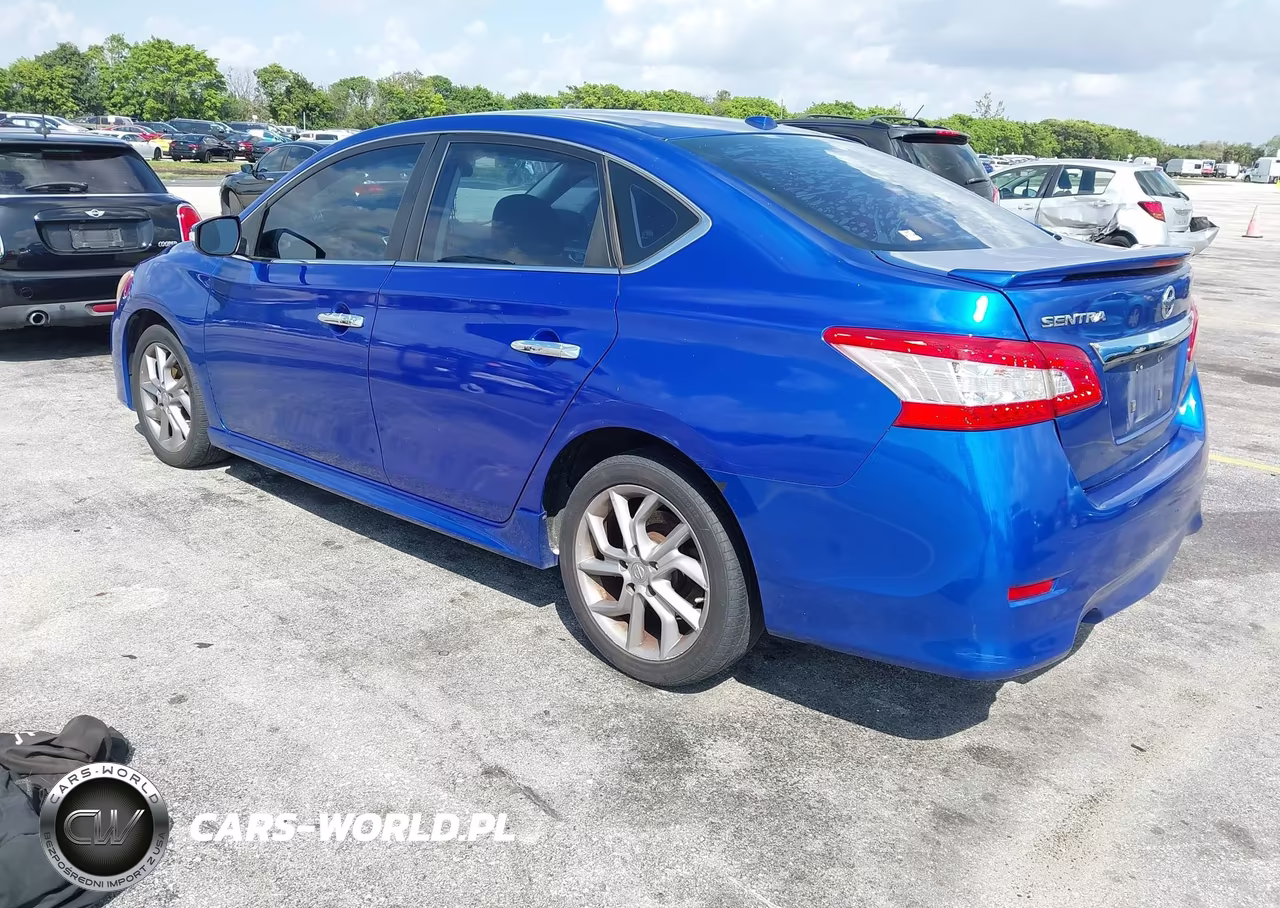 2015 Nissan Sentra Sr VIN:3N1AB7AP7FY218408 - 3