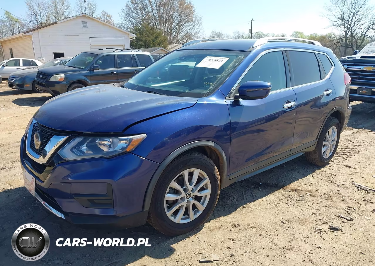 2019 Nissan Rogue Sv VIN:KNMAT2MT7KP522338 - 2