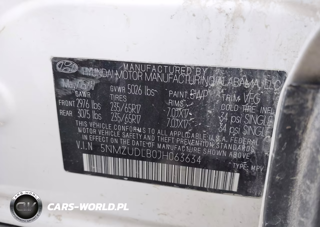 2018 Hyundai Santa Fe Sport 2.4L VIN:5NMZUDLB0JH063634 - 9