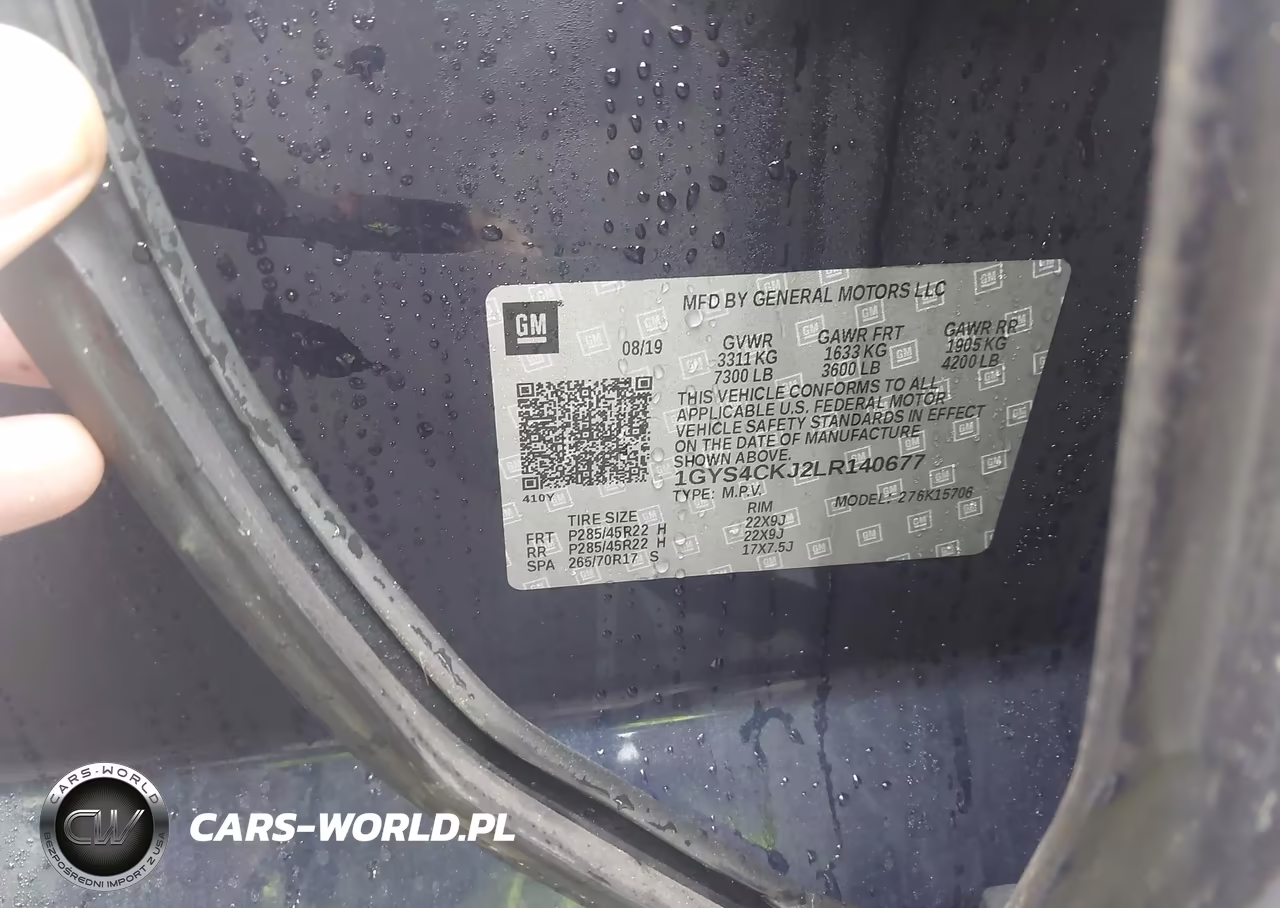 2020 Cadillac Escalade 4Wd Premium Luxury VIN:1GYS4CKJ2LR140677 - 8