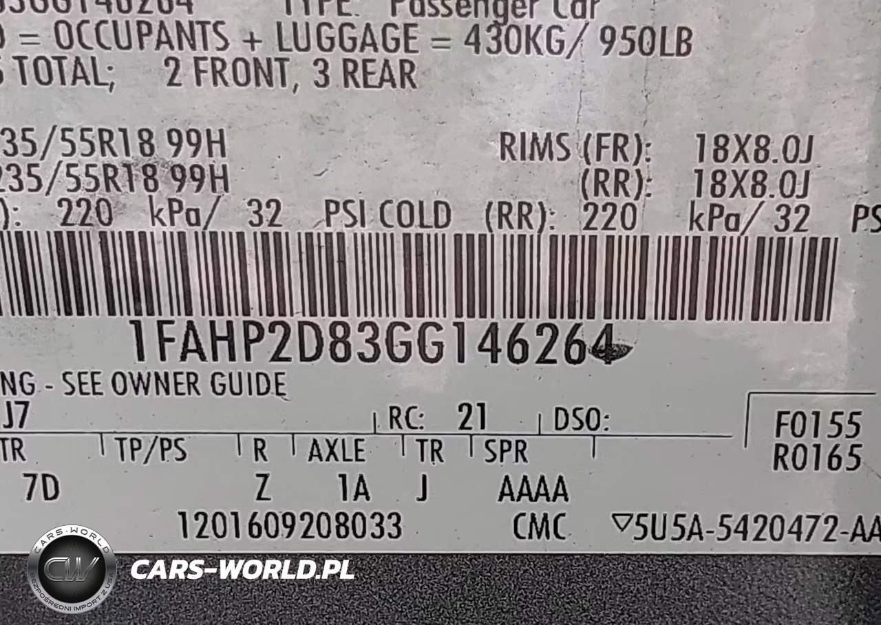 2016 Ford Taurus Se VIN:1FAHP2D83GG146264 - 9