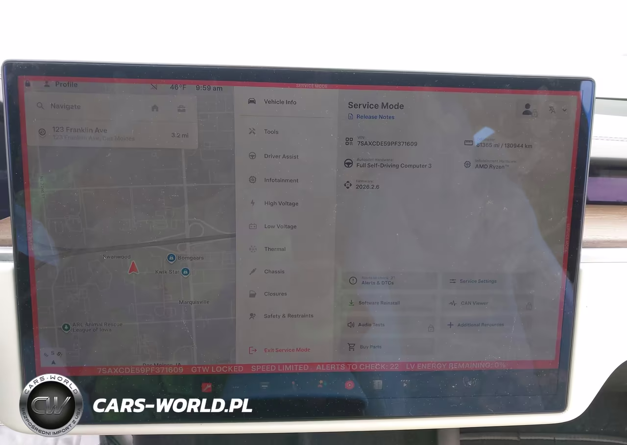 2023 Tesla Model X Dual Motor All-Wheel Drive-Standard Range VIN:7SAXCDE59PF371609 - 19