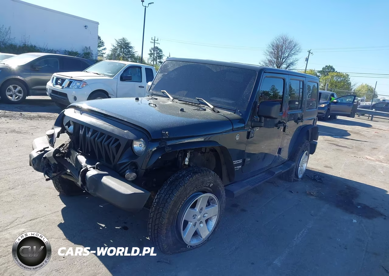2018 Jeep Wrangler Jk Unlimited Sport S 4X4 VIN:1C4BJWDG8JL901164 - 2