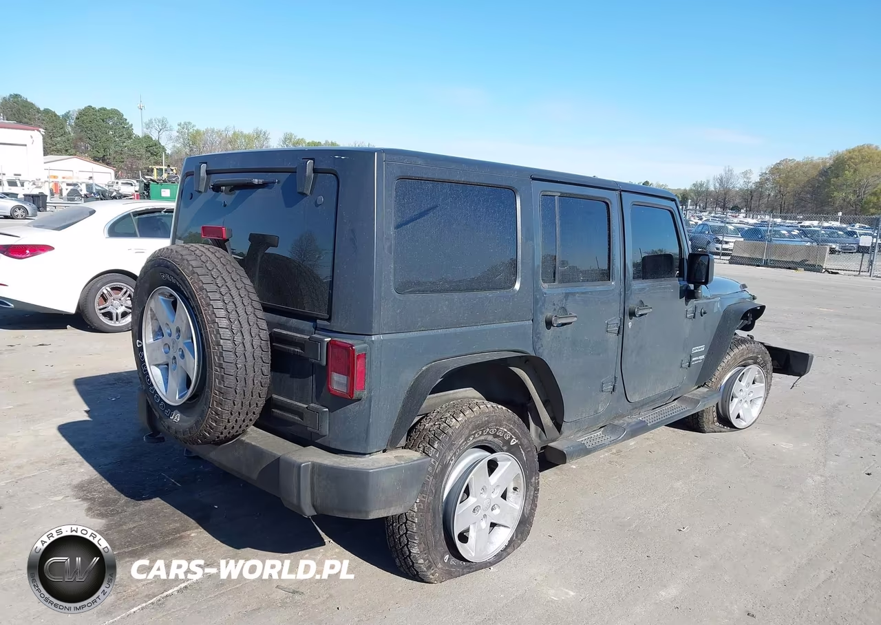 2018 Jeep Wrangler Jk Unlimited Sport S 4X4 VIN:1C4BJWDG8JL901164 - 4