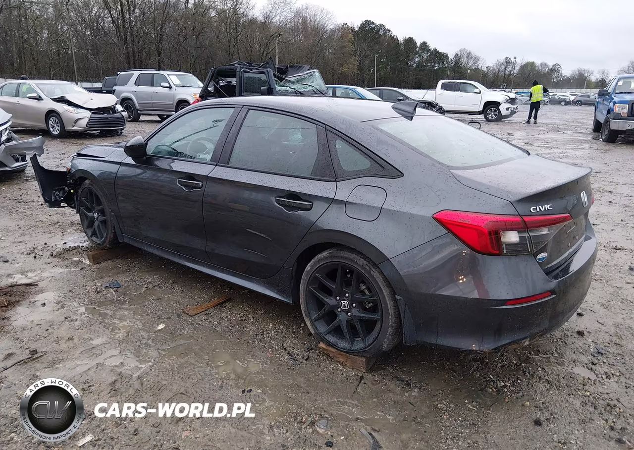 2022 Honda Civic Sport VIN:2HGFE2F5XNH562423 - 3