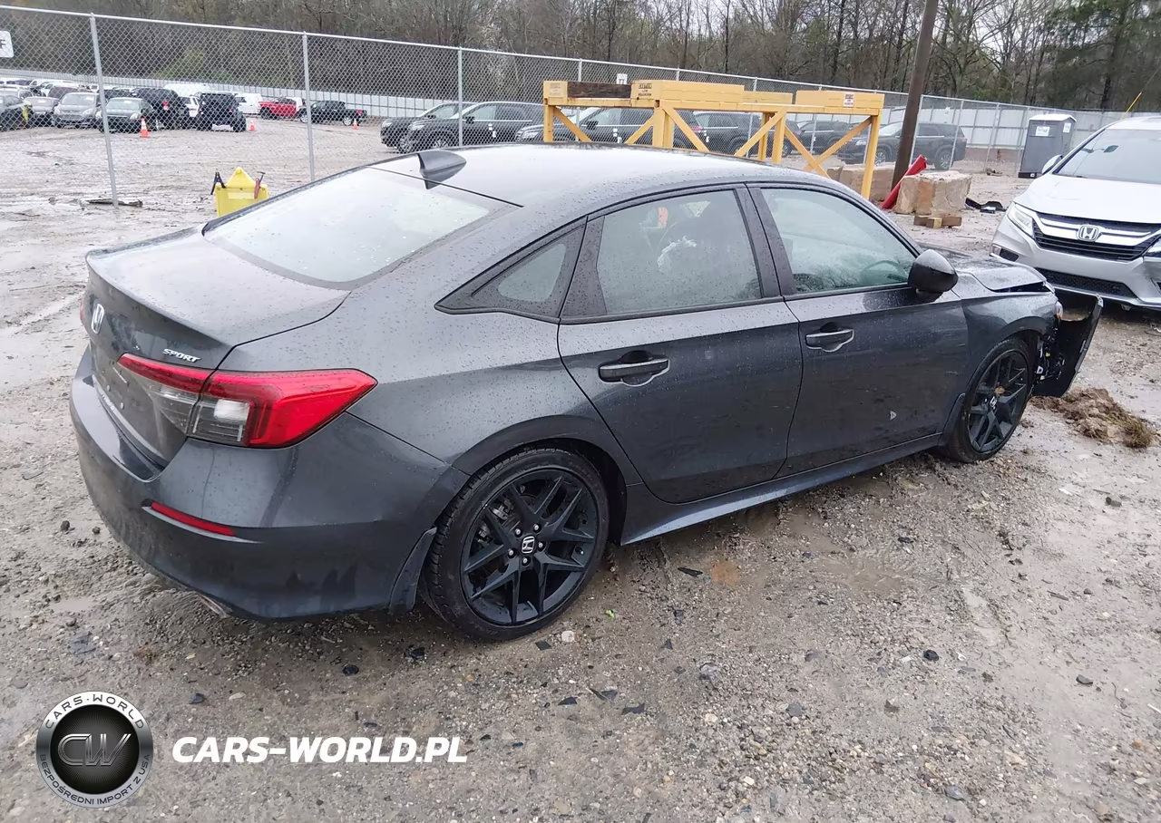 2022 Honda Civic Sport VIN:2HGFE2F5XNH562423 - 4