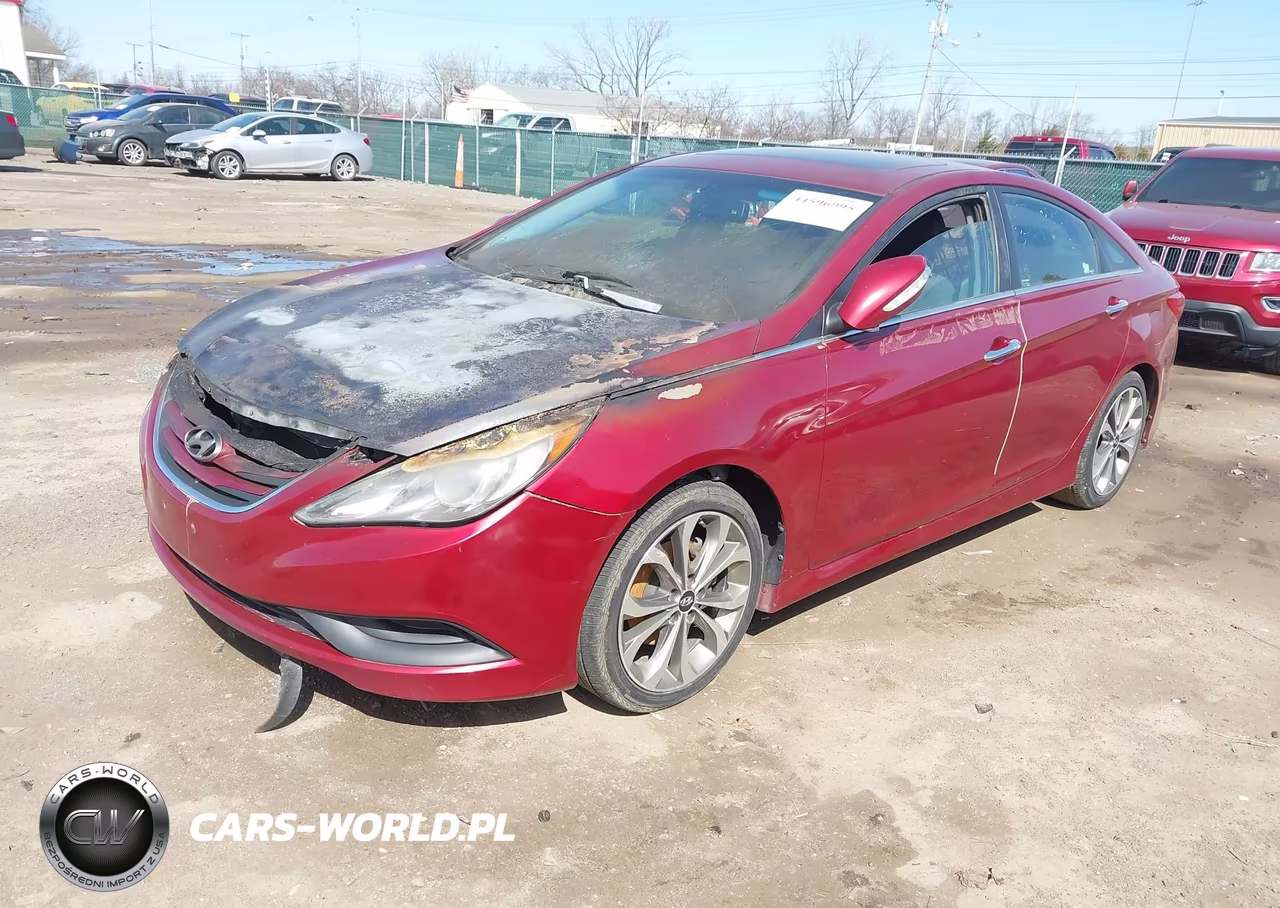 2014 Hyundai Sonata Se VIN:5NPEC4AC3EH925847 - 2