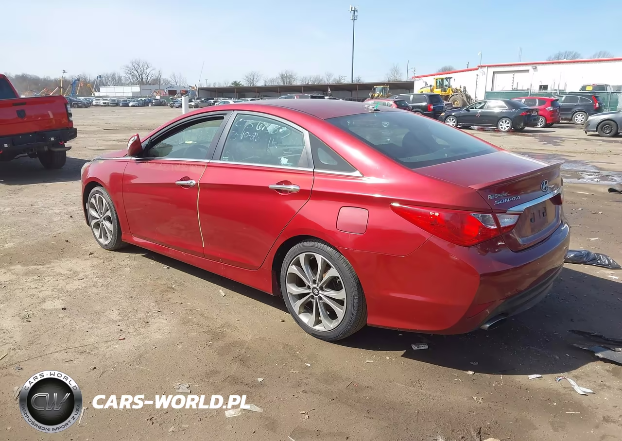 2014 Hyundai Sonata Se VIN:5NPEC4AC3EH925847 - 3