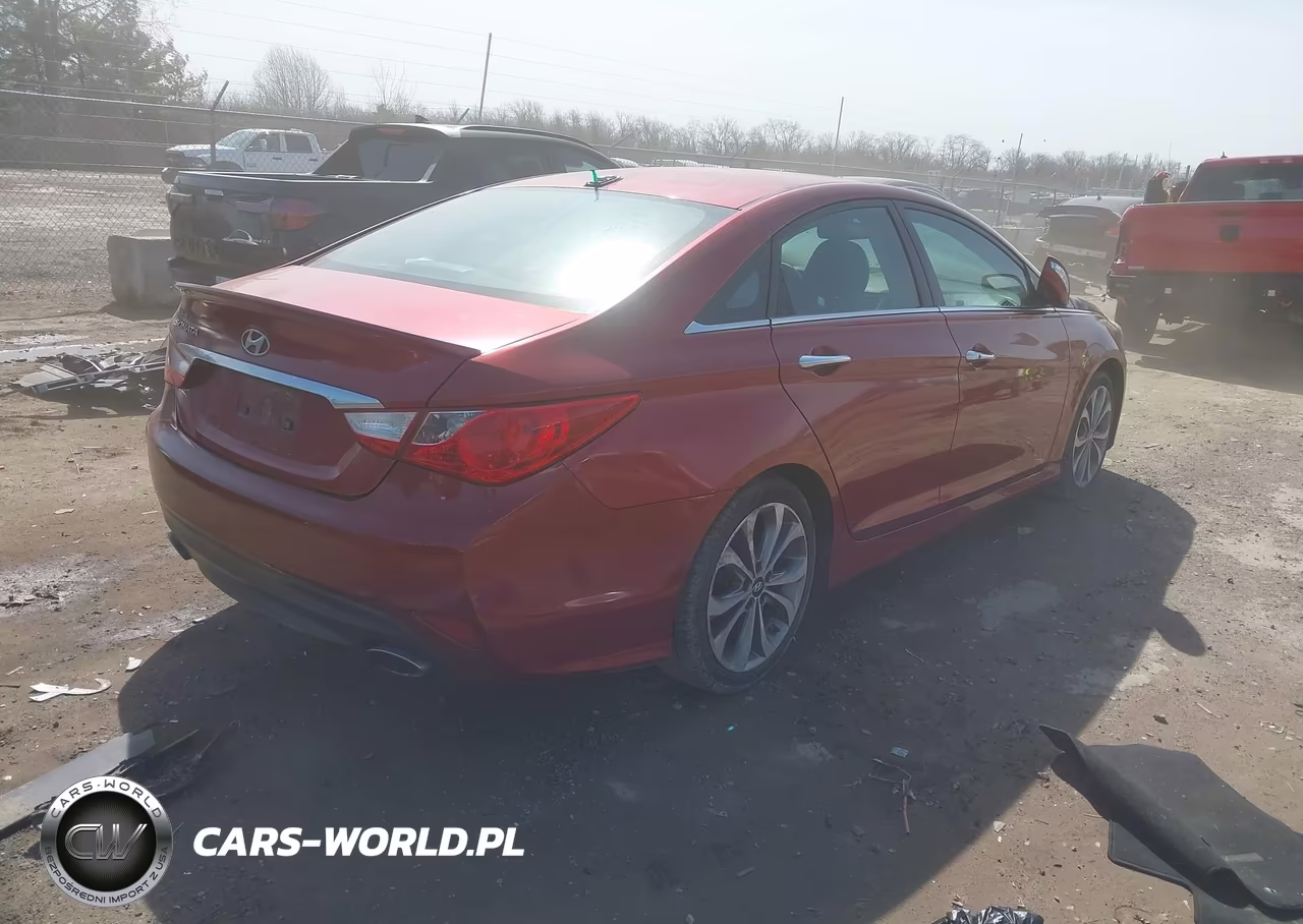 2014 Hyundai Sonata Se VIN:5NPEC4AC3EH925847 - 4